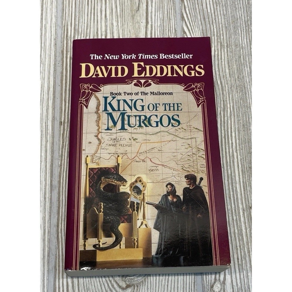 David Eddings King of the Murgos Book 2 Malloreon Mass Market Paperback Fantasy